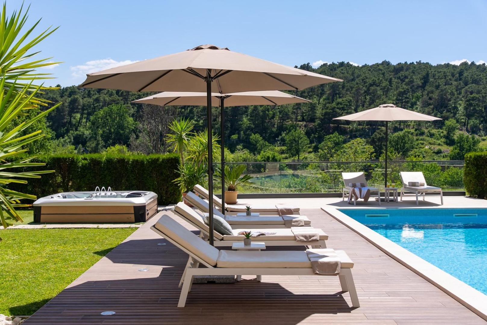 Villa Agava With Heated Pool, Jacuzzi, Sauna, Gym, 4 En-Suite Bedrooms Gata Eksteriør bilde