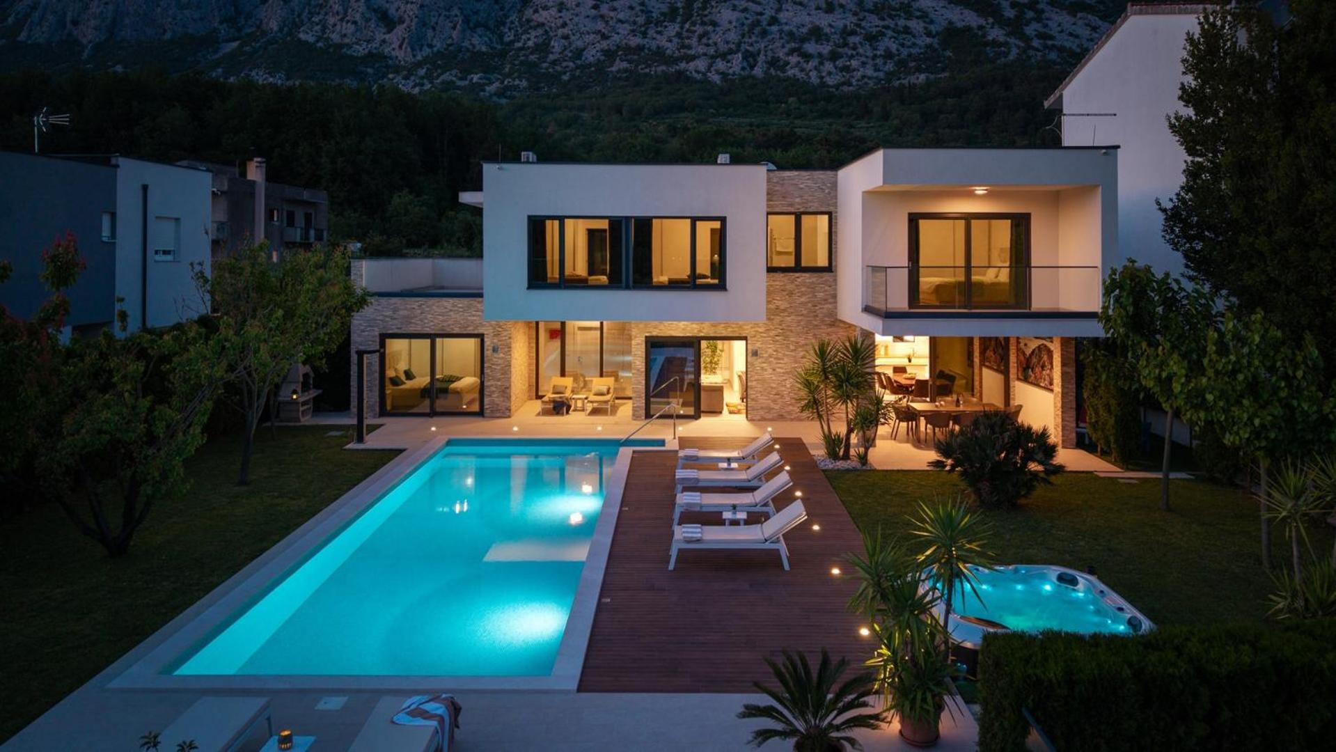 Villa Agava With Heated Pool, Jacuzzi, Sauna, Gym, 4 En-Suite Bedrooms Gata Eksteriør bilde