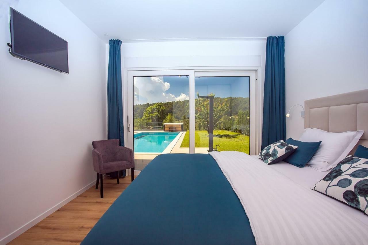 Villa Agava With Heated Pool, Jacuzzi, Sauna, Gym, 4 En-Suite Bedrooms Gata Eksteriør bilde