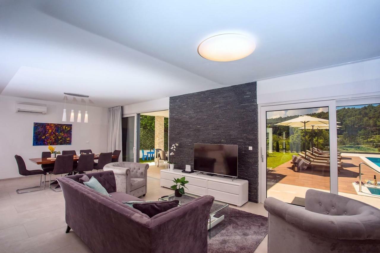 Villa Agava With Heated Pool, Jacuzzi, Sauna, Gym, 4 En-Suite Bedrooms Gata Eksteriør bilde